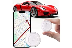 VKAFW GPS Tracker for Vehicles,Mini Portable GPS Tracker Hidden Magnetic Tracker Real-Time Tracking Global Coverage for Car,Pets,Elderly,and Kids No Subscription No Monthly Fee No SIM Card Required