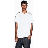 Armani Exchange Mens Logo Tape Cotton Tee