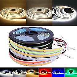 KD-tec 16.4FT5M COB Flexible LED Strip Light