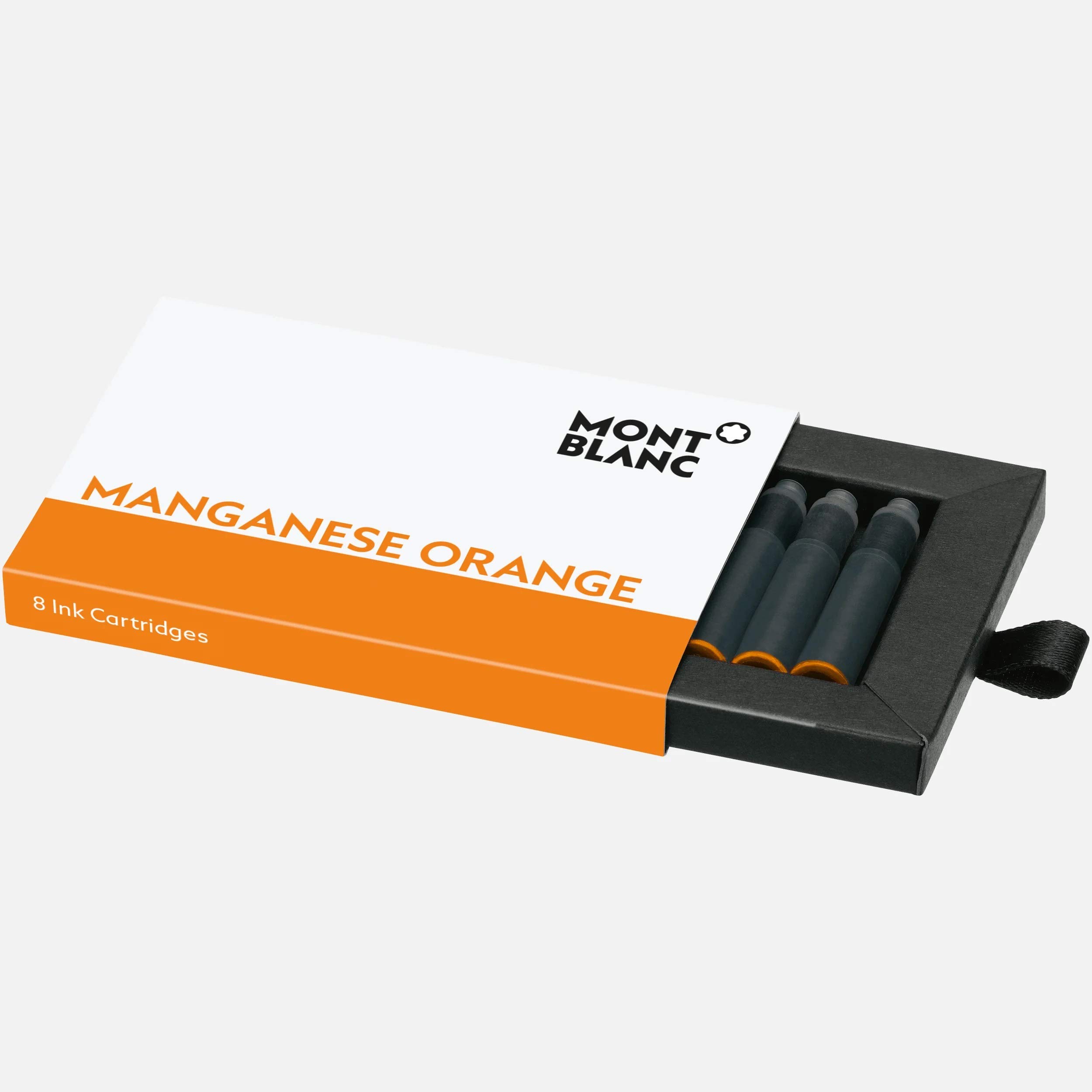MONTBLANC INK CART MANGANESE ORANGE 1PACK=8CART PF Brand