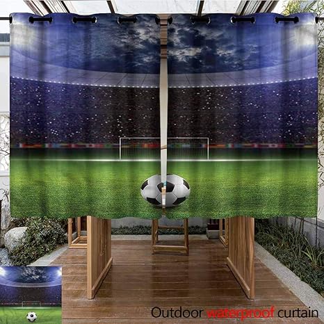 Amazon Com Sunnyhome Outdoor Window Curtains Sports