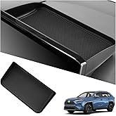 2025 RAV4 Behind Screen Organizer for Toyota RAV4 2025 Accessories Dash Storage Tray Compatible with 2019-2022 2023 2024 2025 Toyota RAV4 Hybrid LE/XLE/Limited/Adventure/XLE Premium/TRD Off Road