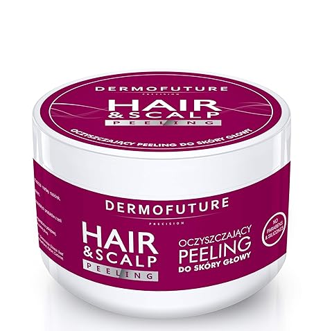 dermofuture Purifying Haar und Kopfhaut Peeling Scrub 300 ml Parabene