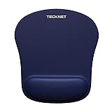 TECKNET Mouse Pad with Wrist Support, Ergonomic