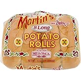 Martin's Famous Pastry Potato Long Rolls- 15 oz. Bag (2 Bags)