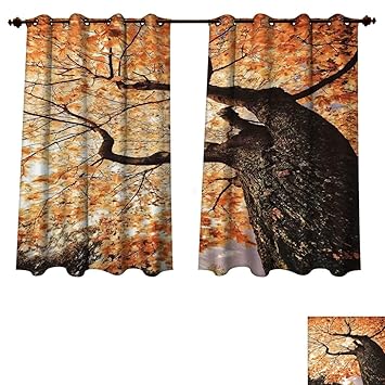 Rupperttextile Forest Blackout Curtains Panels For Bedroom Body Of