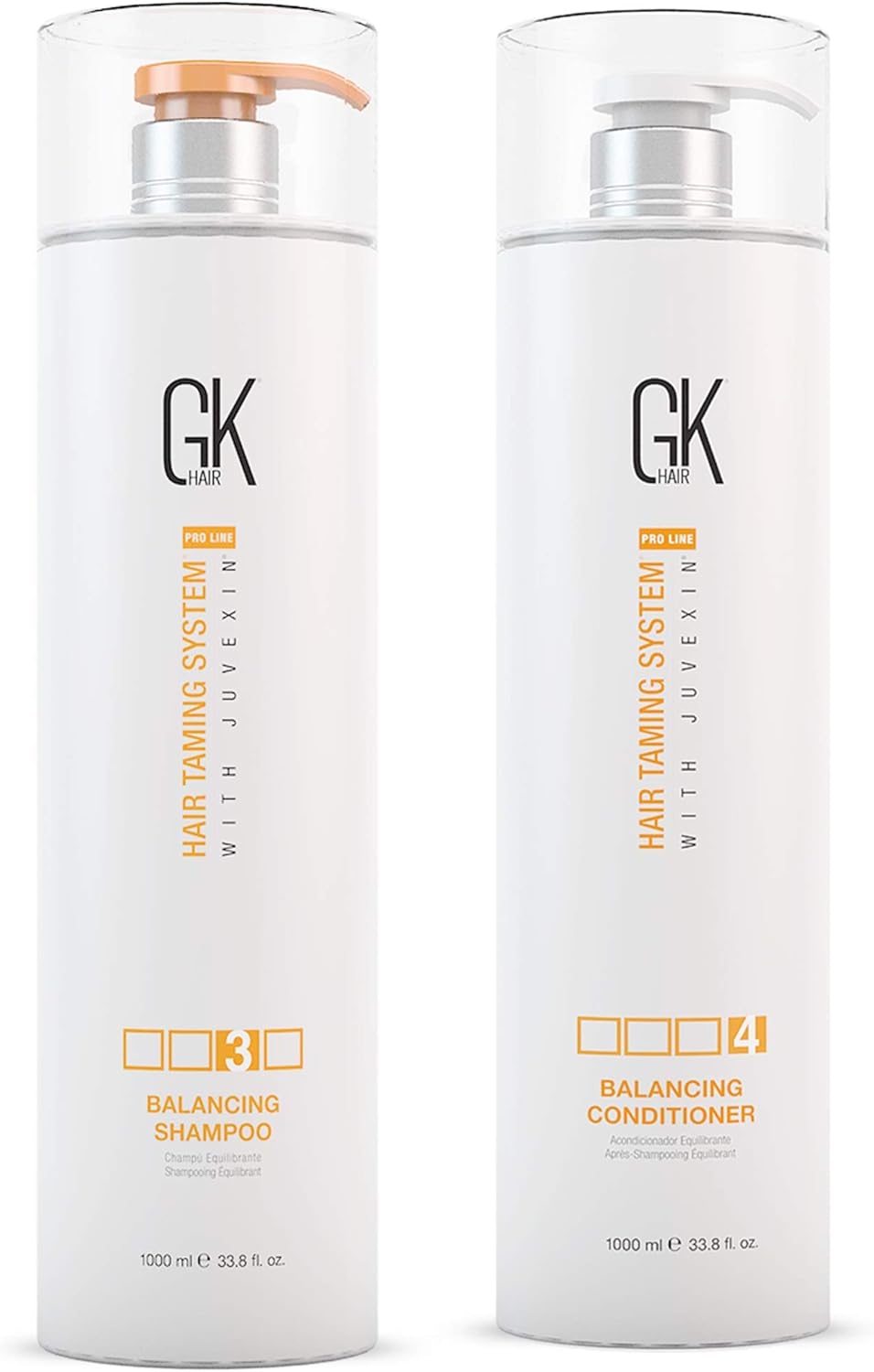 Global Keratin GKhair Balancing Shampoo and Conditioner Deep Cleansing