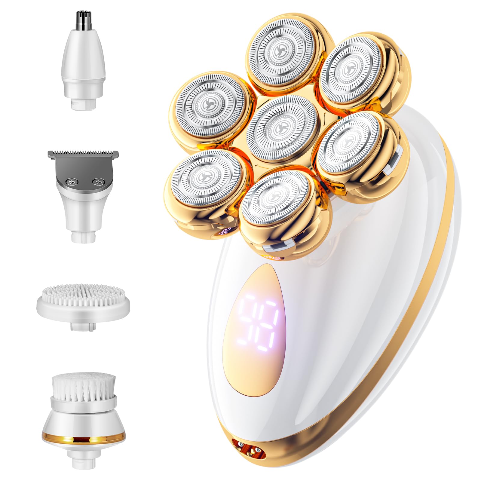 Photo 1 of ***FOR PARTS ONLY/NON-FUNCTIONAL*** Electric Razors for Women, Rotary Shaver for Legs, Bikini, and Underarms Hair Removal, Wet & Dry Waterproof Grooming Kit, Cordless Lady Trimmer