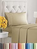 Twin Size 3 Piece Sheet Set - Comfy Breathable