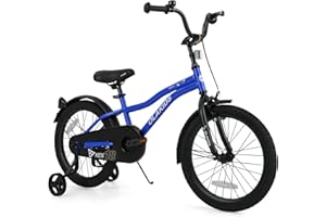 OLAKIDS Kids Bike, 12 14 16 18 Inch Toddlers Bicycle for Boys Girls Age 3-8 Years with Training Wheels Safety Bell Adjustable