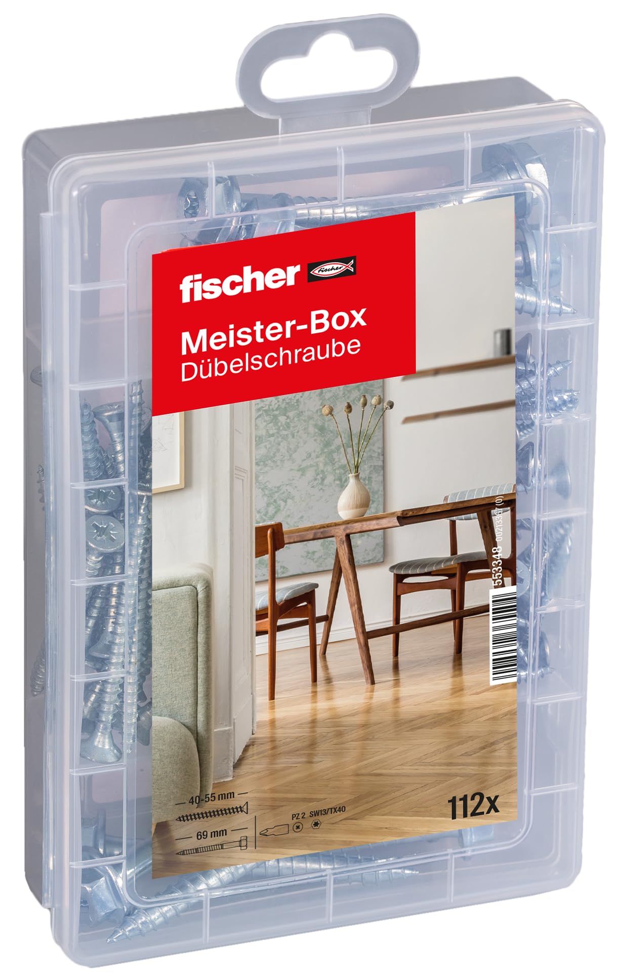 fischer Meister Box Dowel Set, 553348