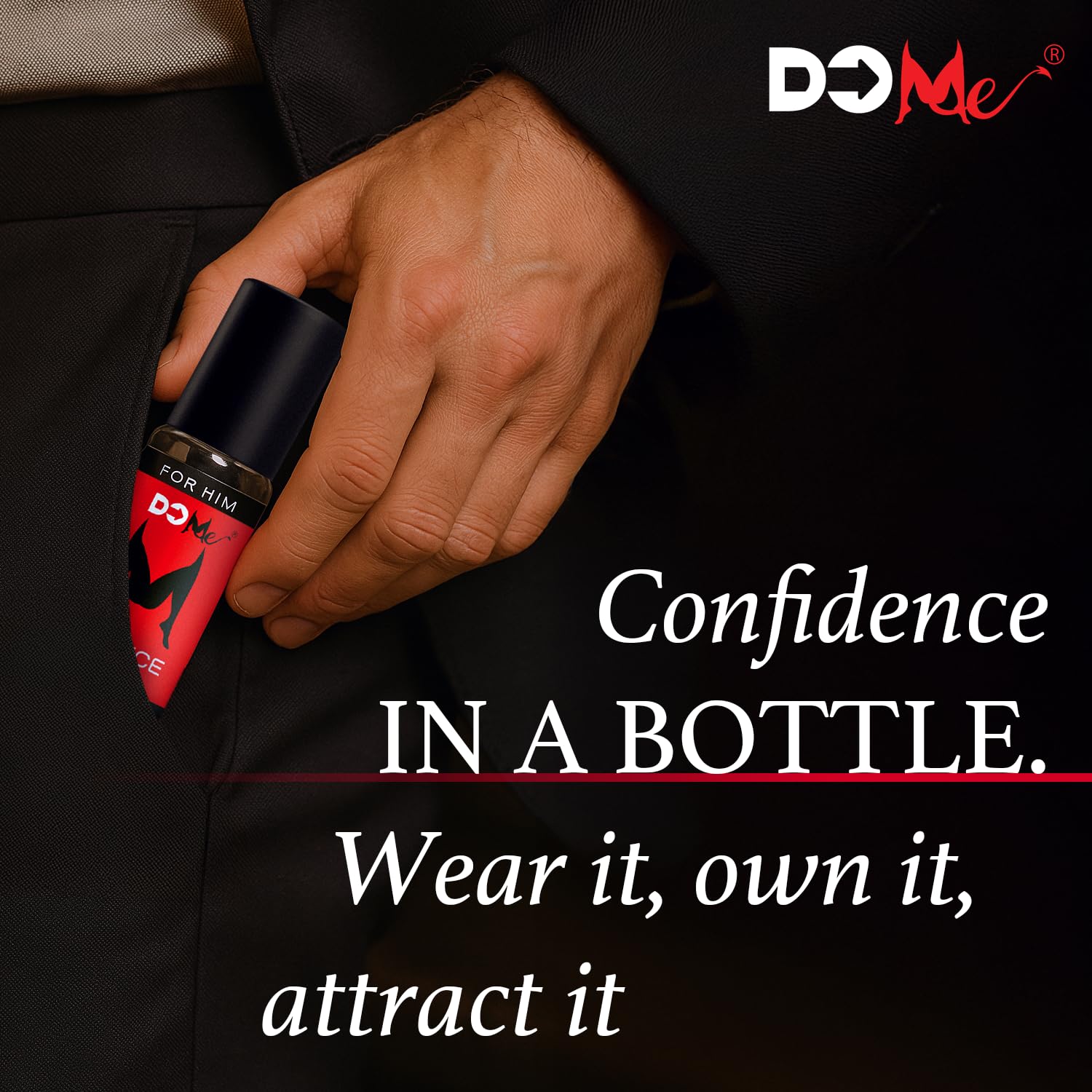 Do Me Premium Pheromones Cologne for Men - Long-Lasting Scent Ideal for Dates - Pheromones Perfumes for Men to Attract Women - Nights Out & Confidence - Made in USA, All-Natural Formula