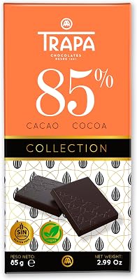 COLLECTION | Tableta de Chocolate Negro 85% Cacao | Sin Gluten