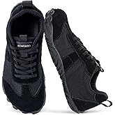 Bewenoo Hike Barefoot Shoes Sneakers for Womens Mens Minimalist Trail Running Footwear Hiking Grounding Biking Shoes Wide Toe Box