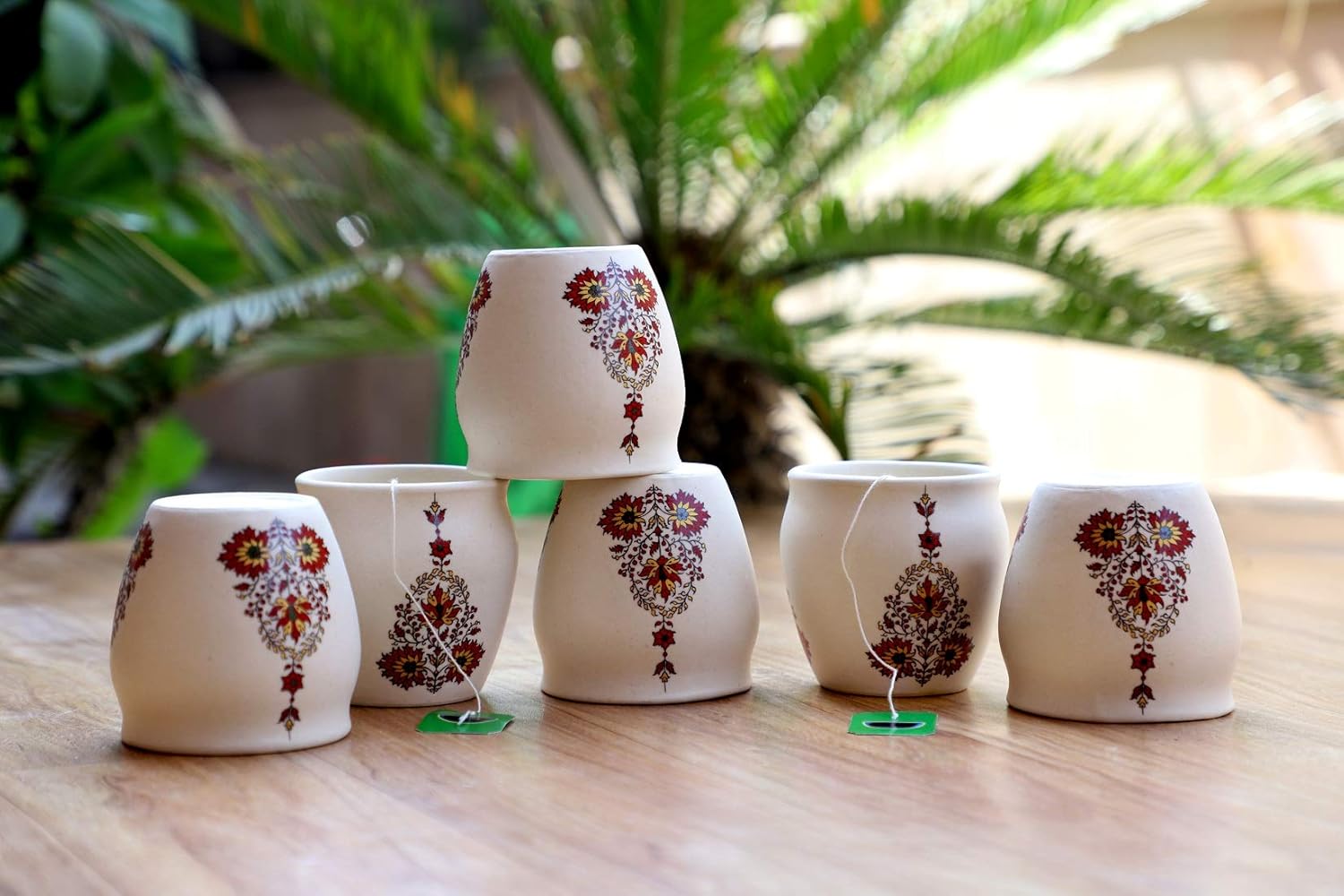 Buy Lyallpur stores Ceramic Kulhar, Kulhad Tea CupsSet of 6