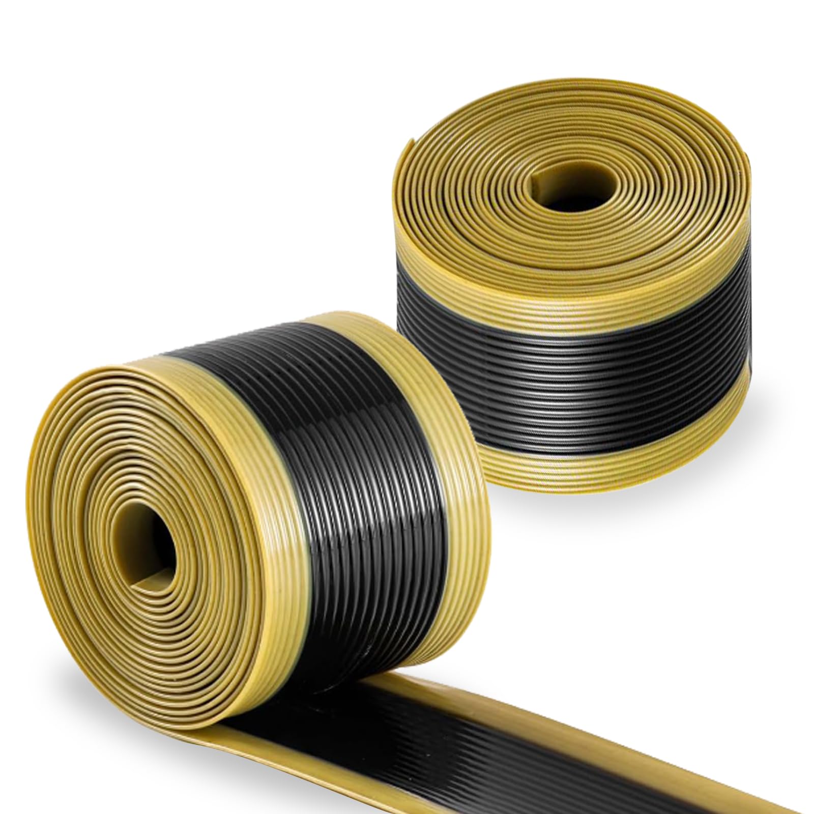 VZU 2 Roll Bicycle Tire Liner, Anti-puncture Inner Tube Protection Tapes, Inner Tube Bicycle Flat Protector Compatible with 29"/26"/700c (Yellow)