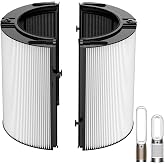 360&deg; Combi Glass Hepa + Carbon Filter for Dyson Air Purifier TP07 TP10 PC1 | HP07 HP10 TP7A HP09 TP09 TP11 TP06 HP06 TP04 HP04 PH03 PH04 HP1 Fan Filter, Upgraded 2-in-1 Replacement Filter, #965432-01