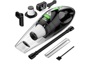 MELOHO Car Vacuum Cleaner High Power, Portable Handheld Vacuum Cordless Rechargeable with Fast Charge Tech, Huge Motor & Large-Capacity Battery, Powerful Wireless Hand Held Vacuum for Pets, Car, Home