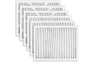 LANMUN 6 Packs,14" x 17.5" x 1.75" MERV 13 Dehumidifier Filter Compatible with Santa Fe, Dehumidifier MERV 13 Carbon Filter for Santa Fe,Advance90,Advance100,Advance120,Honeywell DR90 & DR120 Dehumidifier