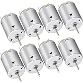 DaFuRui 8Pack DC Motor 3V-12V 280 Micro Motor for DIY Airplane RC Boat Toys | 280 brushed micro motor with strong torque &amp; stable speed.low noise.Perfect for DIY airplane,RC boat,toy models and hobby