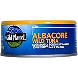 Wild Planet Wild Albacore Tuna, 5 Ounce Can (Pack of 12)