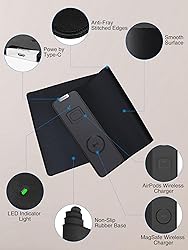 TopMade Mouse Pad with 15W Fast Wireless