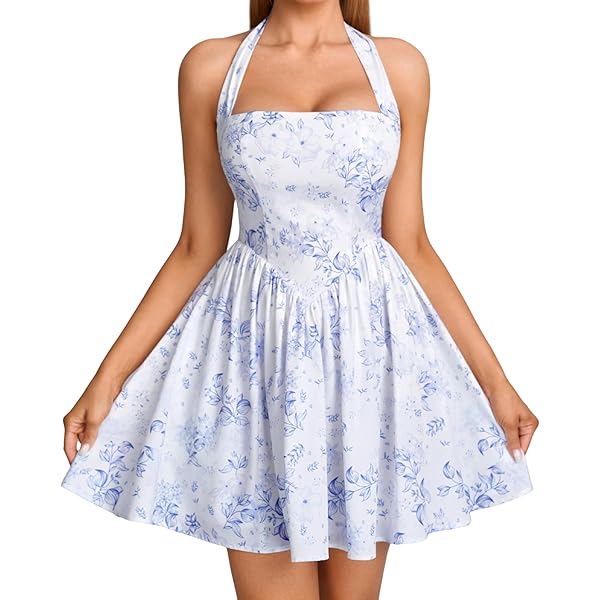 short sleeve wedding guest dress White Puff Short Sleeves Backless White Midi Dress Wedding Guest Dress   Koutun Dress