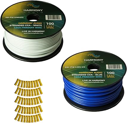 Amazon Com Harmony Audio Primary Single Conductor 12 Gauge