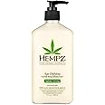 Hempz Body Moisturizer - Daily Herbal Moisturizer, Shea Butter Anti-Aging Body Moisturizer - Body Lotion, Hemp Extract Lotion
