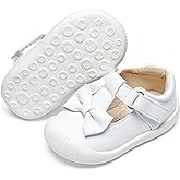 Felix & Flora Soft Sole Baby Dress Shoes - Infant Baby Walking Shoes Moccasinss Rubber Sole Crib Shoes
