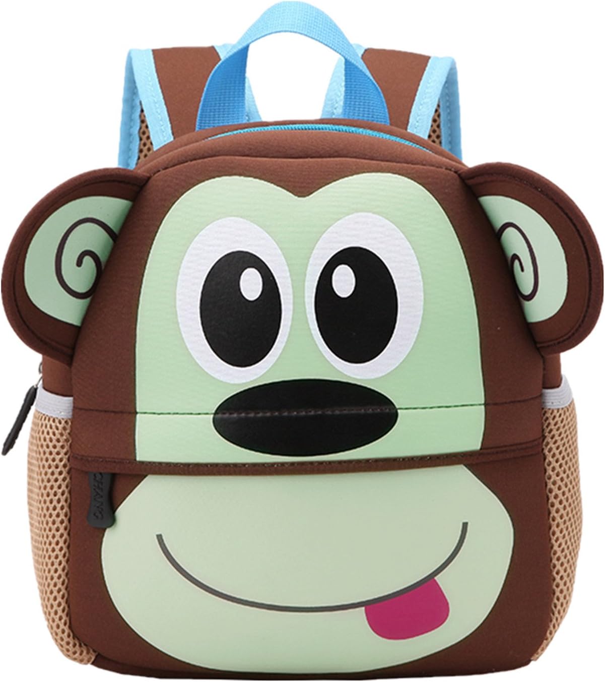 Children's Backpack, TEAMEN® Toddler Kids School Bag, Animal Design, Kinder Racksack for 2-5 Years Old(Monkey) - Image 4