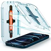 Spigen Tempered Glass Screen Protector [GlasTR EZ FIT] designed for iPhone 12 Pro Max (2020) [6.7 inch] [Case Friendly] - 2 P