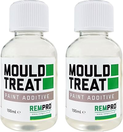 Rempro 2 x 100ml Anti-Mould Paint Additive for Condensation Prevention