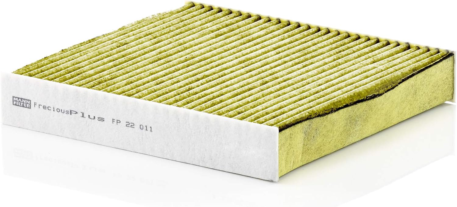 MANN-FILTER FP 22 011 Cabin Air Filter - FreciousPlus Biofunctional Pollen Filter - for Cars + Transporters