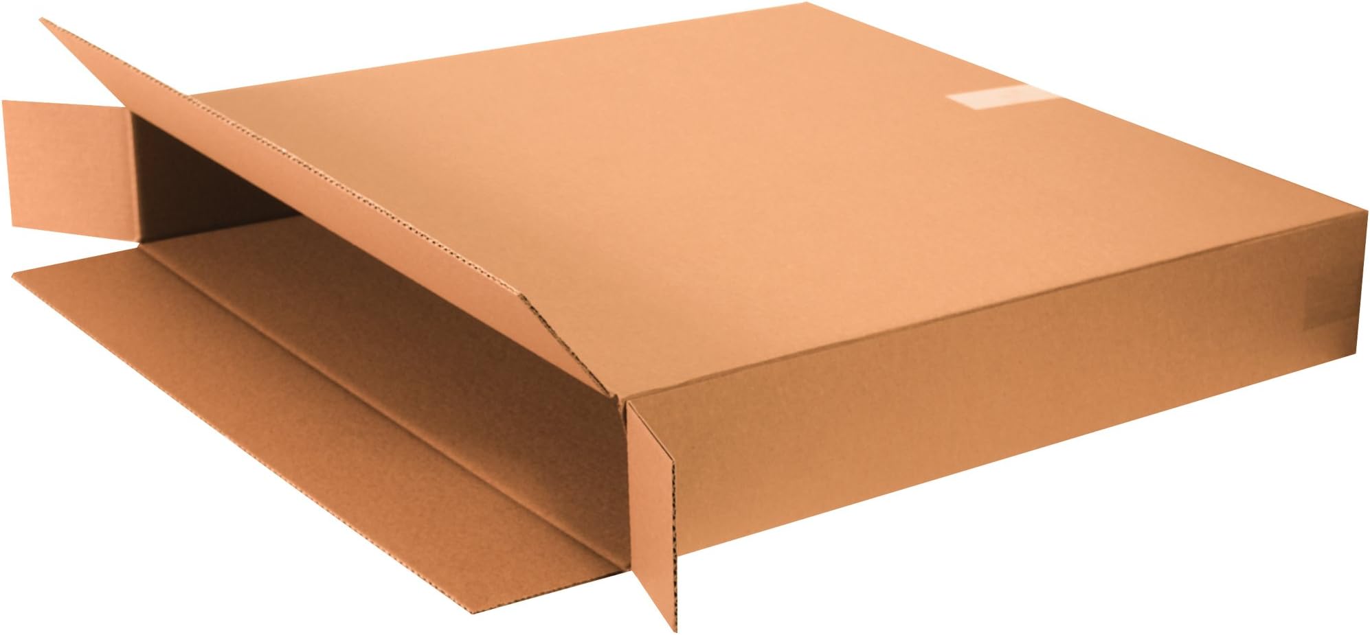 BOX USA 10 Pack of Side Loading Corrugated Cardboard Boxes, 30" L x 6" W x 40" H, Kraft, Shipping, Packing and Moving