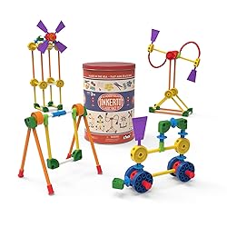 TINKERTOY - Retro Building Tin - 100 Parts