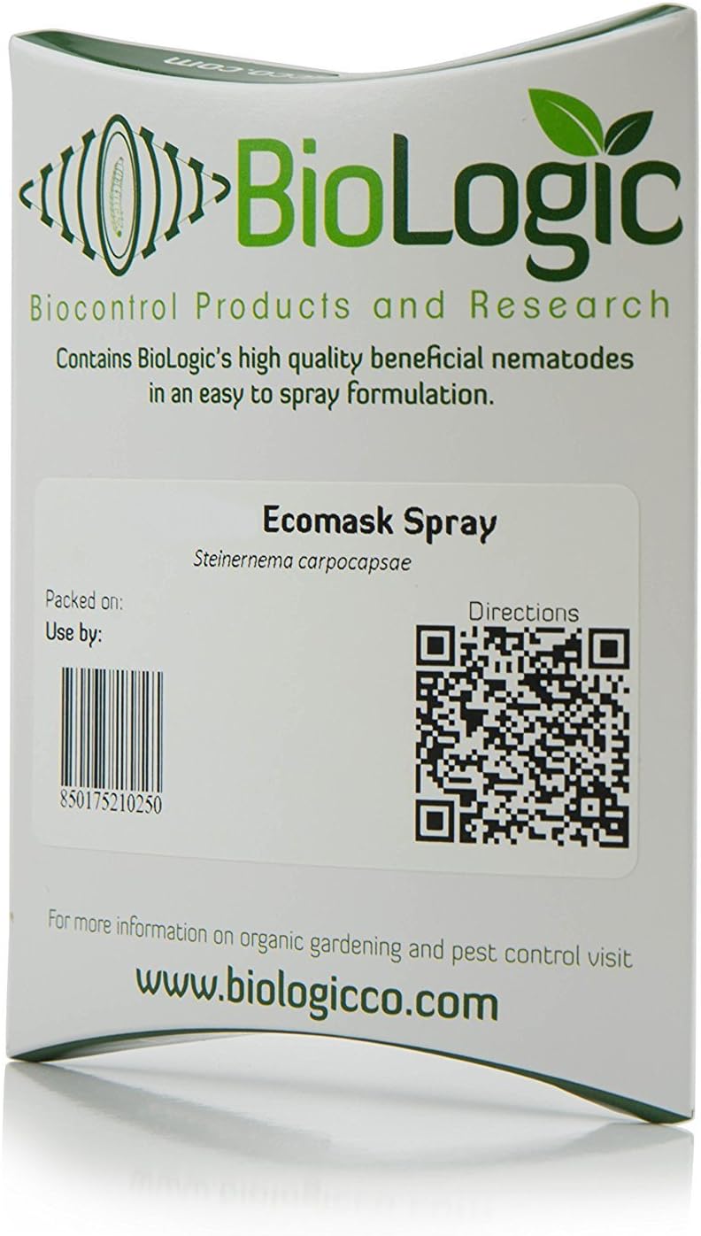10 Million Flea Killing Beneficial Nematodes - Ecomask - Easy Spray Formula