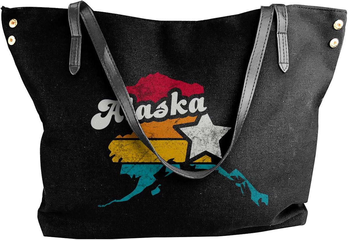 Alaska Women's Tote Bags Canvas Shoulder Bag Casual
