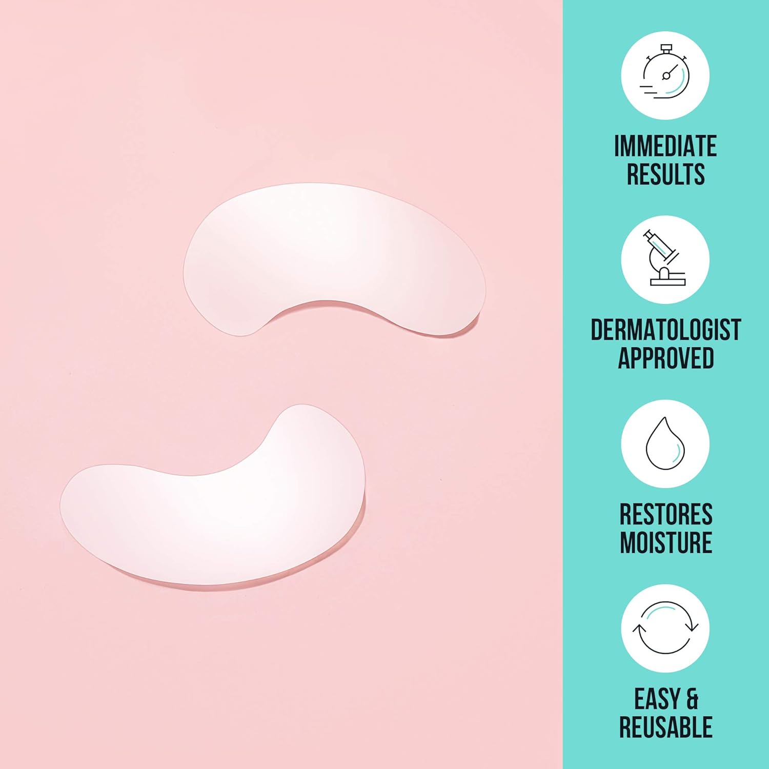 SiO Beauty Eye & Smile Lift | Eye & Smile Anti-Wrinkle Patches 2 Week Supply | Overnight Smoothing Silicone Patches For Eye & Smile Wrinkles And Fine Lines : Beauty