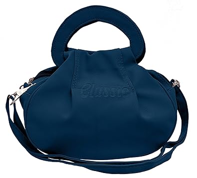 Sk Noor Enterprises Fancy Stylish Elegant Womens Cross Body Sling Bag (Navy Blue)