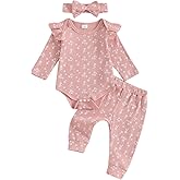 Baby Girl Fall Clothes Set Little Sister Lil Sis Long Sleeve Romper Pants Set Cute Infant Newborn Outfit 3 6 9 12 Months