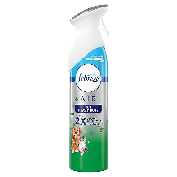 Febreze Air Freshener Spray Pet, with 2 x Odour Eliminating Ingredients