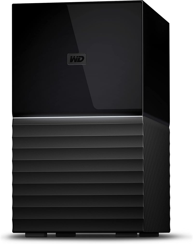 WD My Book Duo 44TB External Hard Drive RAID USB 3.2 Gen 1 Desktop Storage