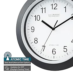 La Crosse Atomic Projection Alarm Clock with