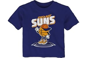 Outerstuff Phoenix Suns NBA Infant Mr Dribble Short Sleeve Tee, Purple