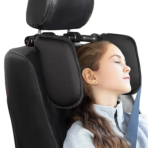 Spurtar Car Headrest Pillow, Kids Travel Pillow, Head Support for
