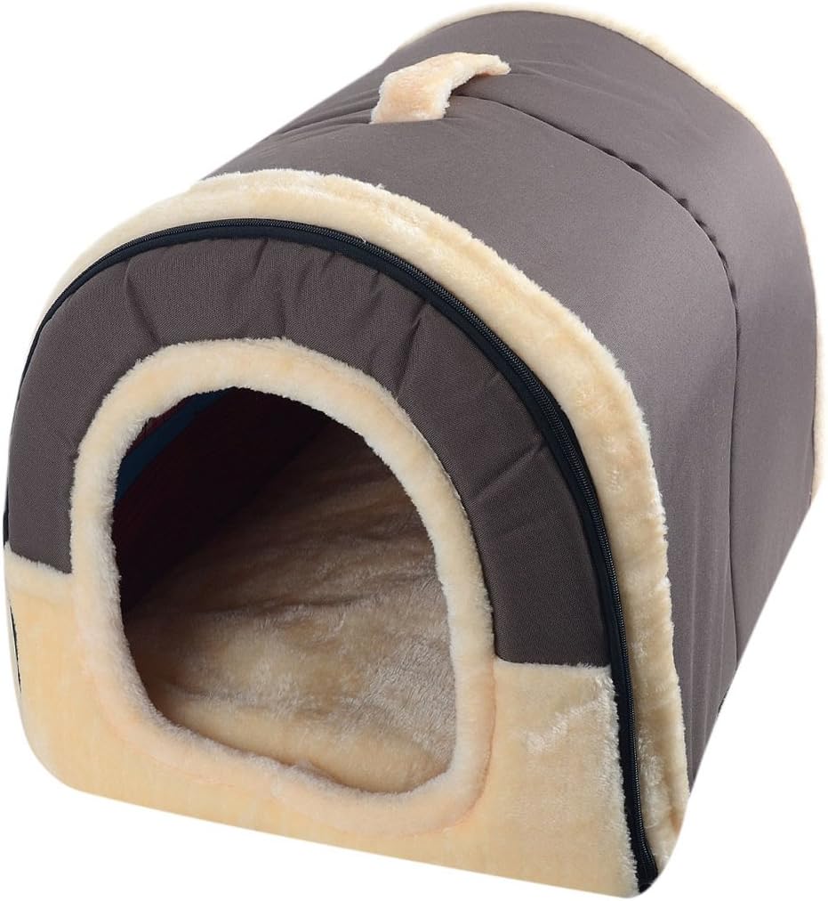 Beautylife77 Warm Pet Kennel Puppy House Plush Dog Cat/Kitty Bed Pet