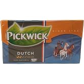 Pickwick Dutch Black Tea - 20 Tea Bags | Fruity Tea | Ounce Total Weight
