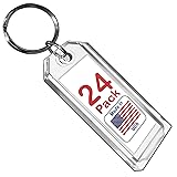 Made in USA Premium Key Tag 3” Slip-Slot Plastic