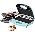 Nostalgia 4-in-1 Bakery Bites Express Makes Mini Brownies, Cupcakes, Bundt Cakes and Cookies, Blue